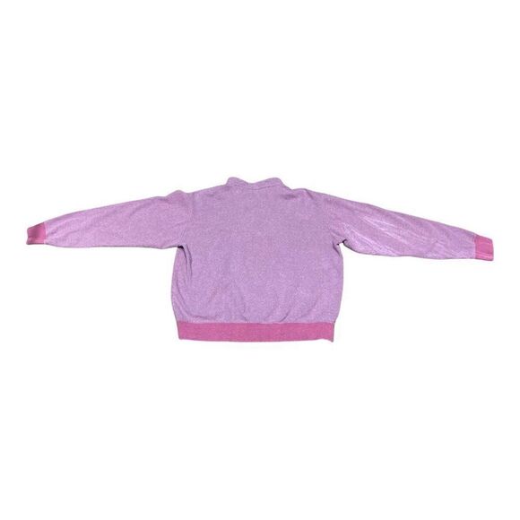 Peter Millar Mens Pink Logo Large Pullover 1/4 Zip Solid Sweatshirt Sweater - Picture 5 of 5